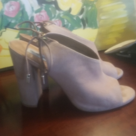 Steve Madden suede chunky heels - Picture 2 of 4